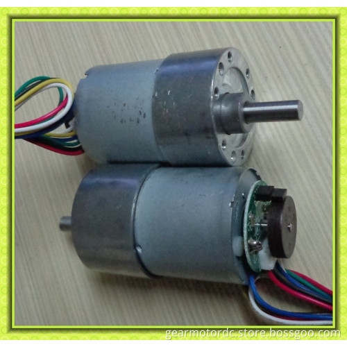 12v 24v dc gearmotor with encoder